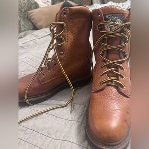 Georgia Boots women’s Farm and Ranch Lacer Work Boots